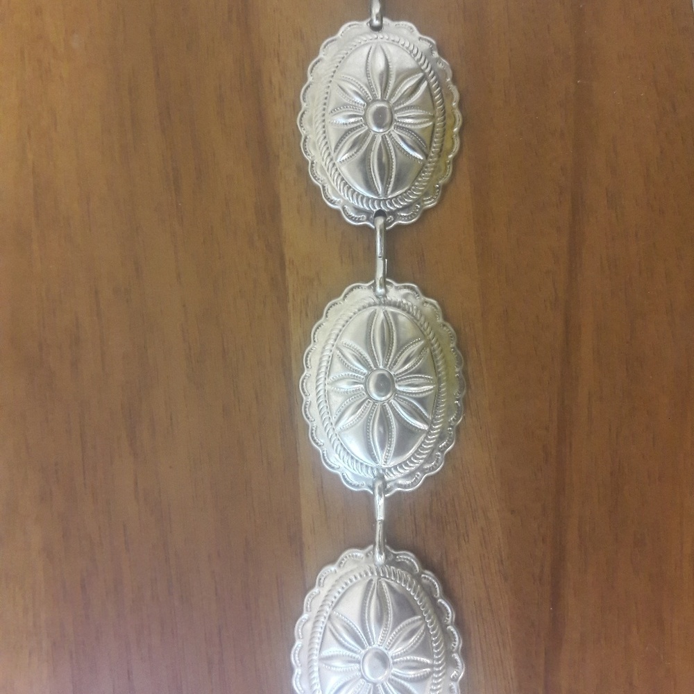 LF - Silver festival Concho belt